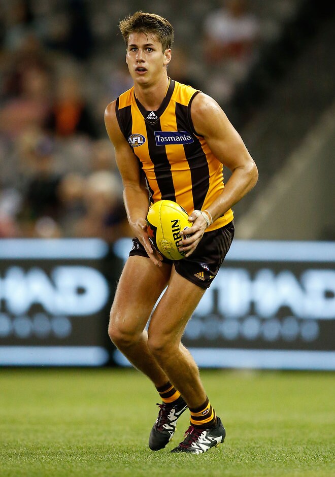 AFL 2016 NAB Challenge - Hawthorn v North Melbourne Daniel Howe appears set for a round one berth after an impressive NAB Challenge - ${keywords}